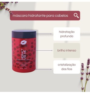 Verwenden Sie die Haarglanzbehandlung Hidract Me, 1 kg.