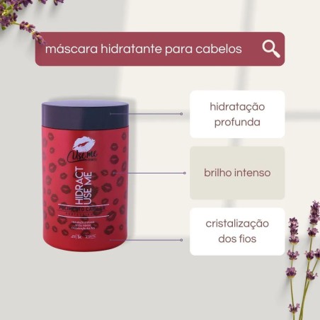 Verwenden Sie die Haarglanzbehandlung Hidract Me, 1 kg.