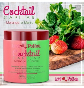 Masque Fraise & Menthol 500ml - Potion d'Amour