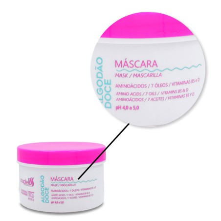 Soupleliss Maske Zuckerwatte Ernährung Weichheit Glanz Haarpflege 300g/10,58 oz