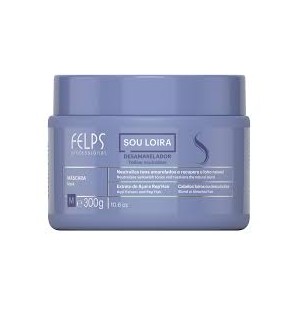 Haar-Botox Felps Xblond Sou Loira Matizador 300 g