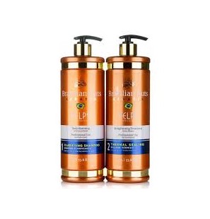 Brasilianska Nötter Keratin Hårmask 2x1000 ml