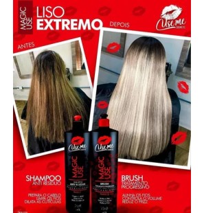 Кератинова щітка Magic Brush Use Me Cosmetic 1л