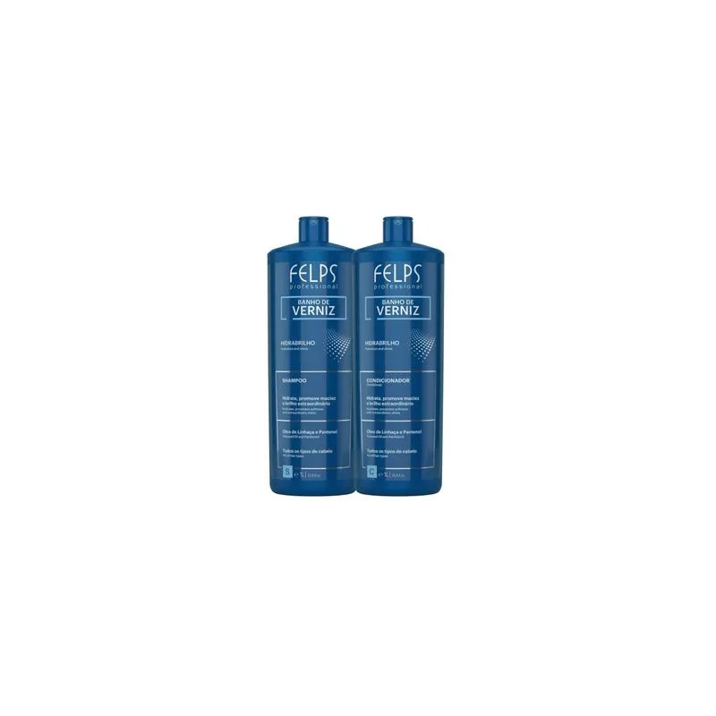 Felps Banho de Verniz Kit Duo Glans 2x1000mL