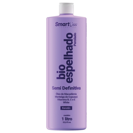ESCOVA SEMI DEFINITIVA BIO ESPELHADO SMAT LISS 1 LTR