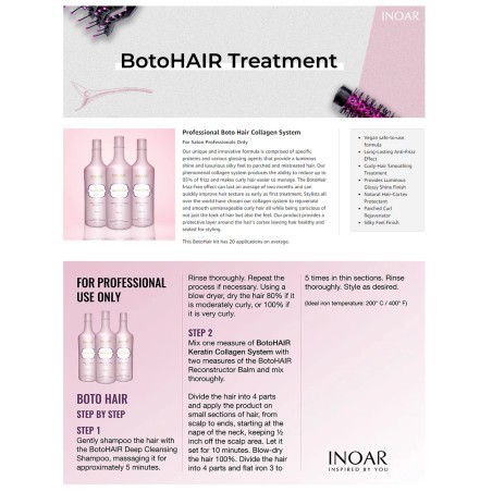 Inoar botoks saç kolajeni 1L