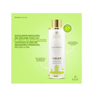 Escova Progressiva Japonesa Organic 1Litro
