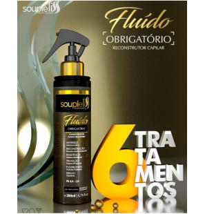 Fluido Obrigatório 200ml Soupleliss Professional 6 units