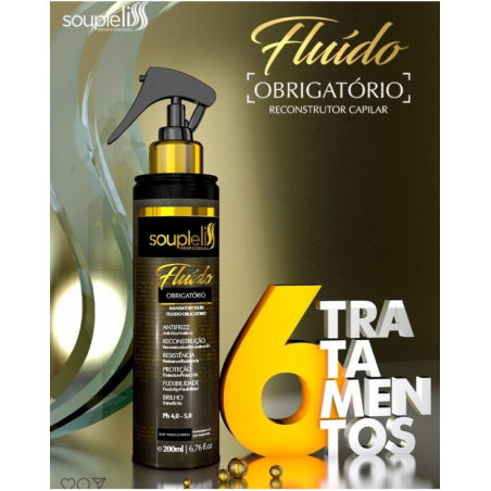 Fluido Obrigatório 200ml Soupleliss Professional 6 units