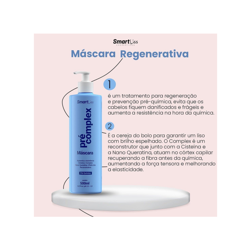 Máscara Pré Complex 10 x 500ml