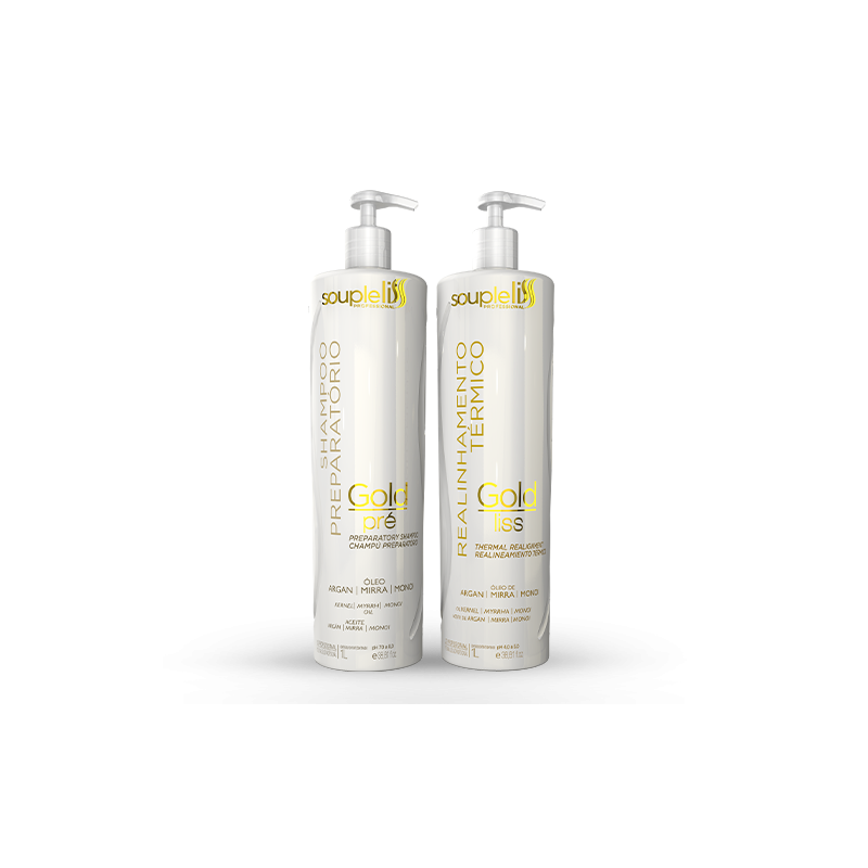 SoupleLiss Gold Liss 3 x kit (2 x1000 ml)