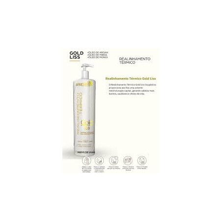 Keratin SoupleLiss Gold Liss 1L