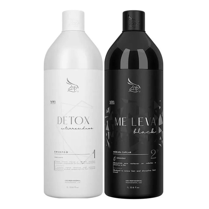 Zap Me Leva Black ve Detox Kiti 2x 1000ml