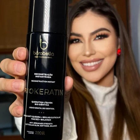 Borabella Biokeratin Queratina Líquida Bioidêntica (200 ml)