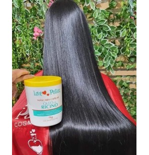 Jaborandi Vitamin E Ricino Castor Oil Capillary Treatment Mask 1Kg - Love Potion