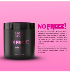 Love Potion No Frizz! Shampoo / Love Potion No Frizz! Foam Gloss / Love Potion No Frizz! Moisturizing MasK