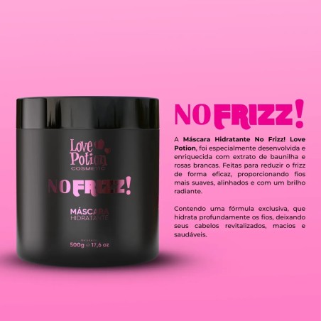 Love Potion No Frizz! Shampoo / Love Potion No Frizz! Foam Gloss / Love Potion No Frizz! Moisturizing MasK