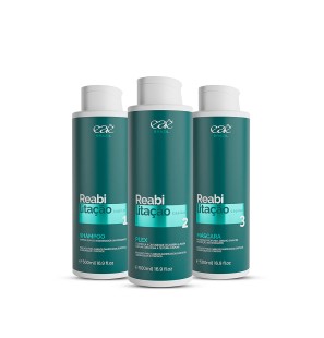Kit Reabilitação Capilar Home Care 500ml - Eaê Brazil