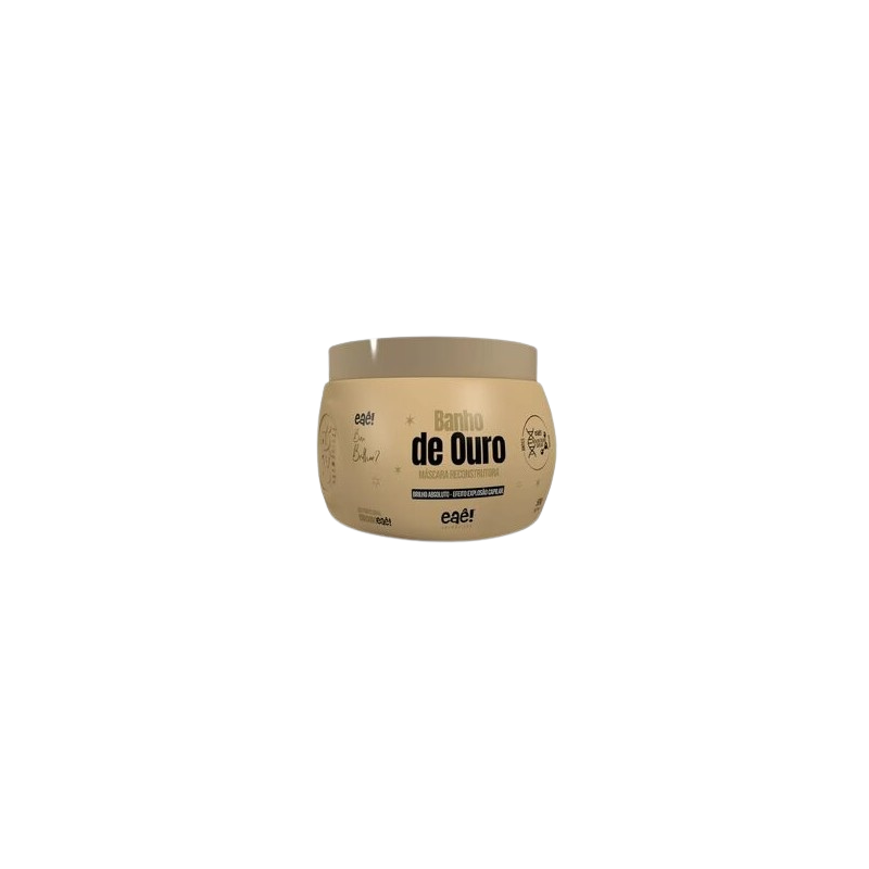 Gold Botox Banho De Ouro 500gr - Eaê Cosméticos