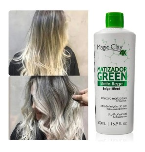 Kolorowe maseczki TONNING 4K BL GREEN 500ml