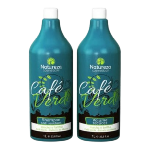 Natureza Café Verde Keratin Kit 2×1L