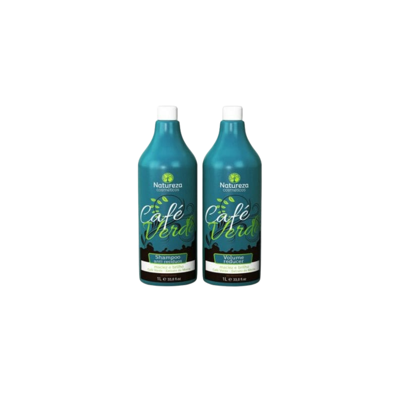 Natureza Café Verde Keratin Kit 2×1L