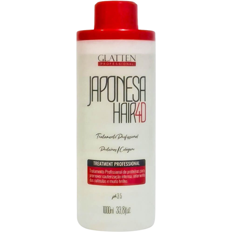 Glatten Japonesa Hair 4D - Definitieve Gladde Progressieve Borstel