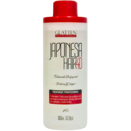 Glatten Japonesa Hair 4D - Progressiv Glatning til Permanent Glat Hår