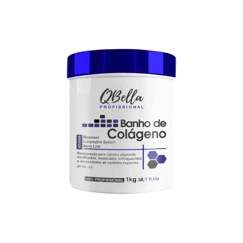 Banho de colágeno QBELLA COLLAGEN 1kg