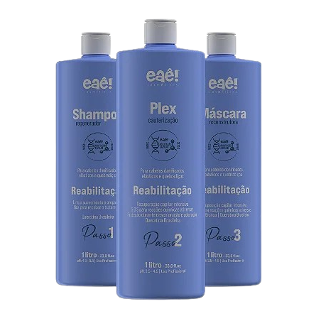 Kit Reabilitação Capilar Eaê