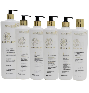Kit Crhonus 6 trin 300ml Soupleliss Professionel