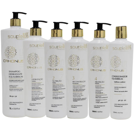 Kit Crhonus 6 steg 300 ml Soupleliss Professional