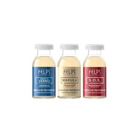 Ampollas Programa Capilar Felps Hair Care Power Up 3x15ml