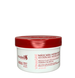 Soupleliss Máscara Hidratante Vinagre Hair Mask Vinegar Moisturizing Shine Hair Care 300 g