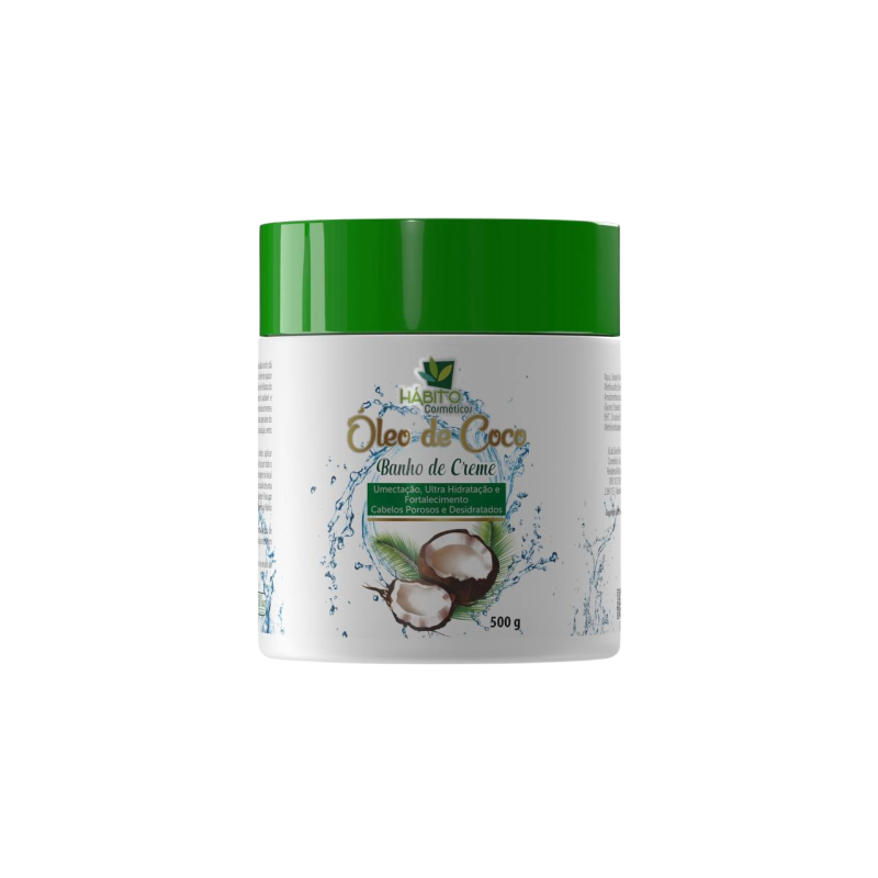 Banho de Creme Óleo de Coco 500 g