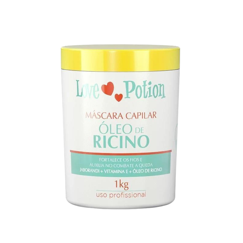 Jaborandi Vitamin E Ricino Castor Oil Capillary Treatment Mask 1Kg - Love Potion