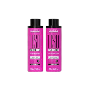 Paylaş: Dilek listesine ekle Glatten Kit Liso Perfeito - 450ml - (Adım 1 ve 2)