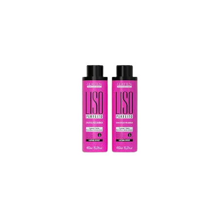 Compartir: Añadir a la lista de deseos Glatten Kit Liso Perfecto - 450ml - (Paso 1 y 2)