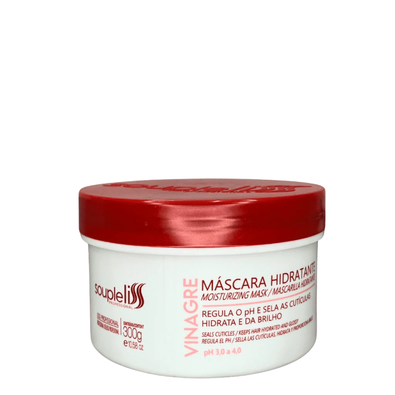 Mask Vinegar Moisturizing Shine Hair Care 3 x 300 g