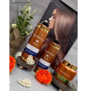 Brezilya Cevizi Keratin Saç Maskesi 2x1000 ml