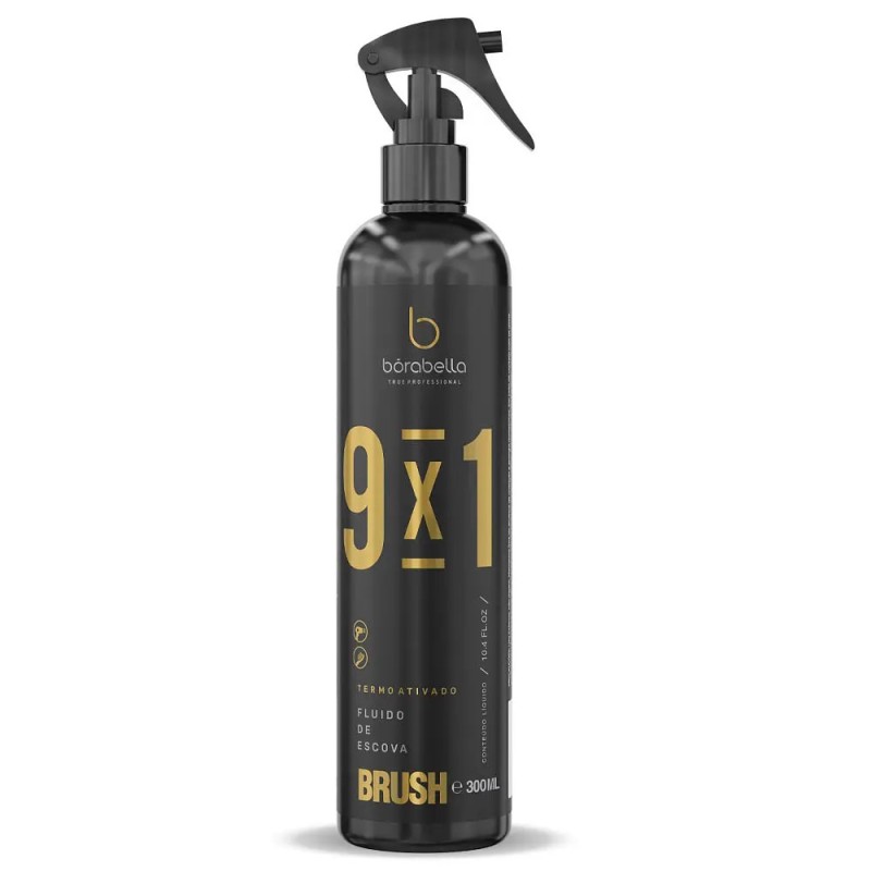 Borabella Fırça 9'u 1 Arada Isı Aktifli