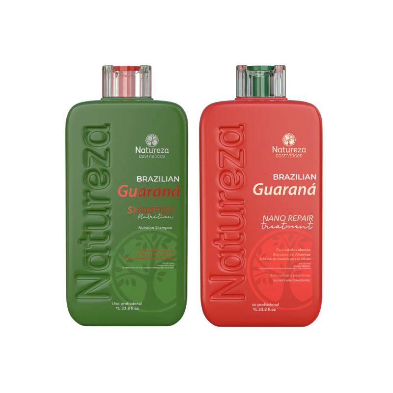 Kit Nano Repair Guaraná 2x1L – Natureza Cosméticos