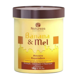 Banana & Mel 1L – Natureza Cosméticos