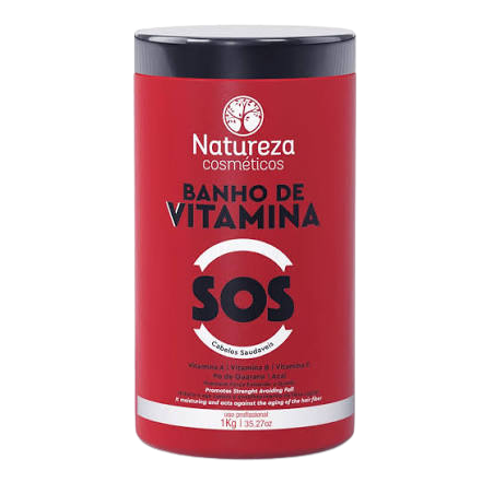 Banho de Vitamina Sos 1L – Natureza Cosmeticos