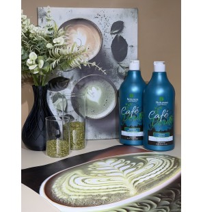 Natureza Café Verde Keratin Kit 2×1L