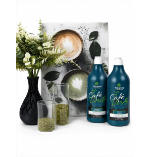 Natureza Café Verde Keratin Kit 2×1L