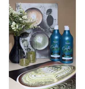 Natureza Café Verde Keratin Kit 2×1L