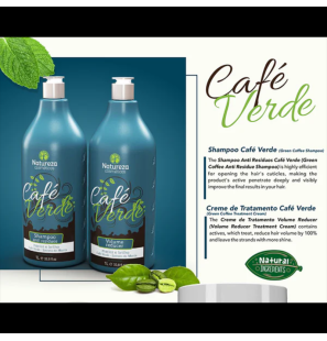 Natureza Café Verde Keratin Kit 2×1L