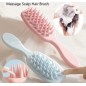 Peigne pour laver le cuir chevelu et les cheveux