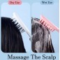 Peigne pour laver le cuir chevelu et les cheveux
